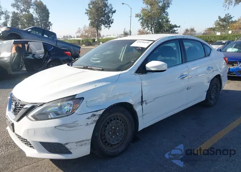 2016 Nissan Sentra Sv z USA, uszkodzony, nr VIN 3N1AB7AP3GY249589